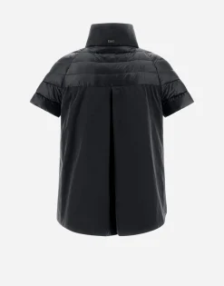 Herno Cape In Nylon Ultralight & New Techno Taffeta