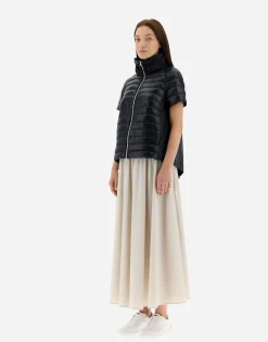 Herno Cape In Nylon Ultralight & New Techno Taffeta