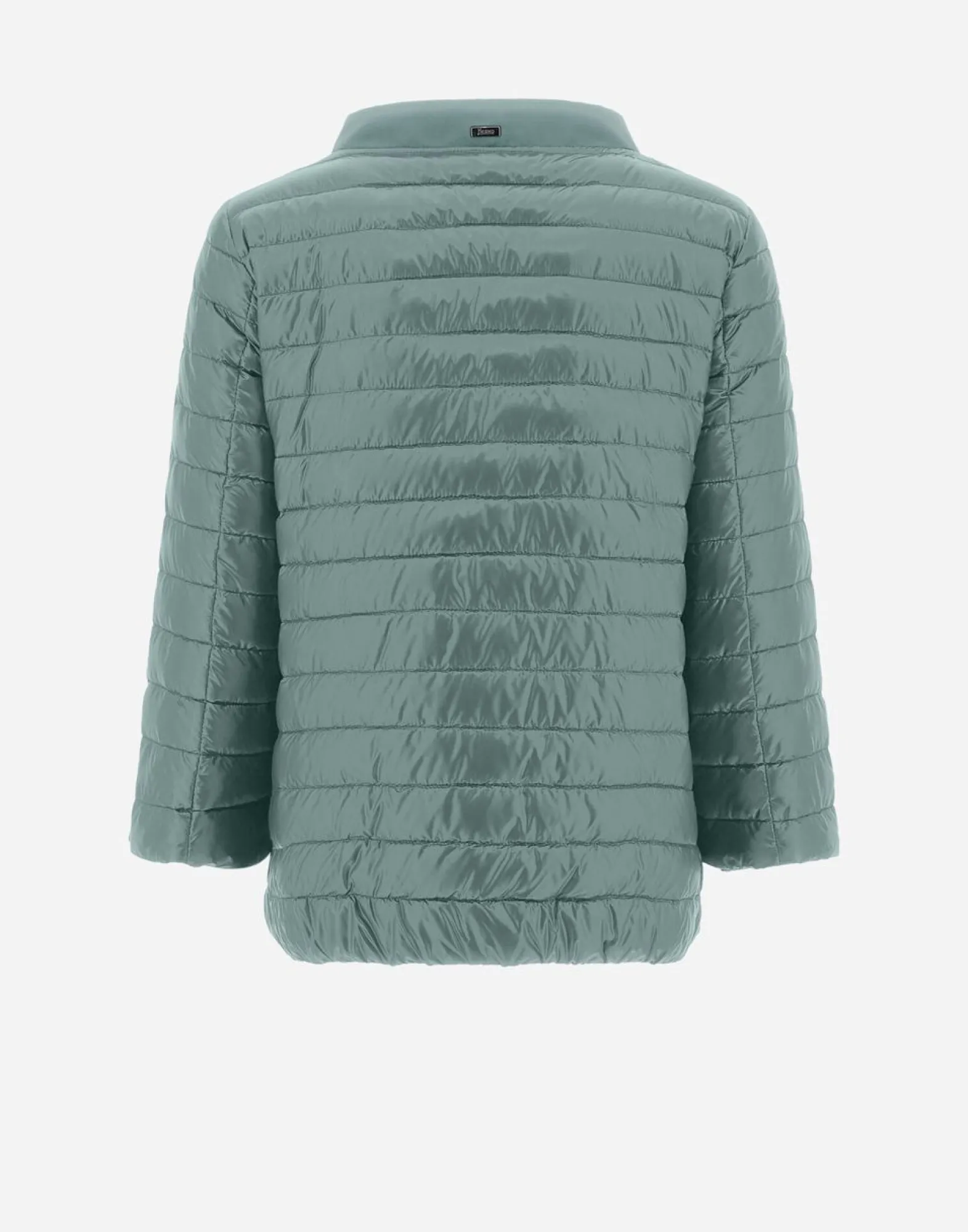 Herno Cape In Nylon Ultralight & New Techno Shantung
