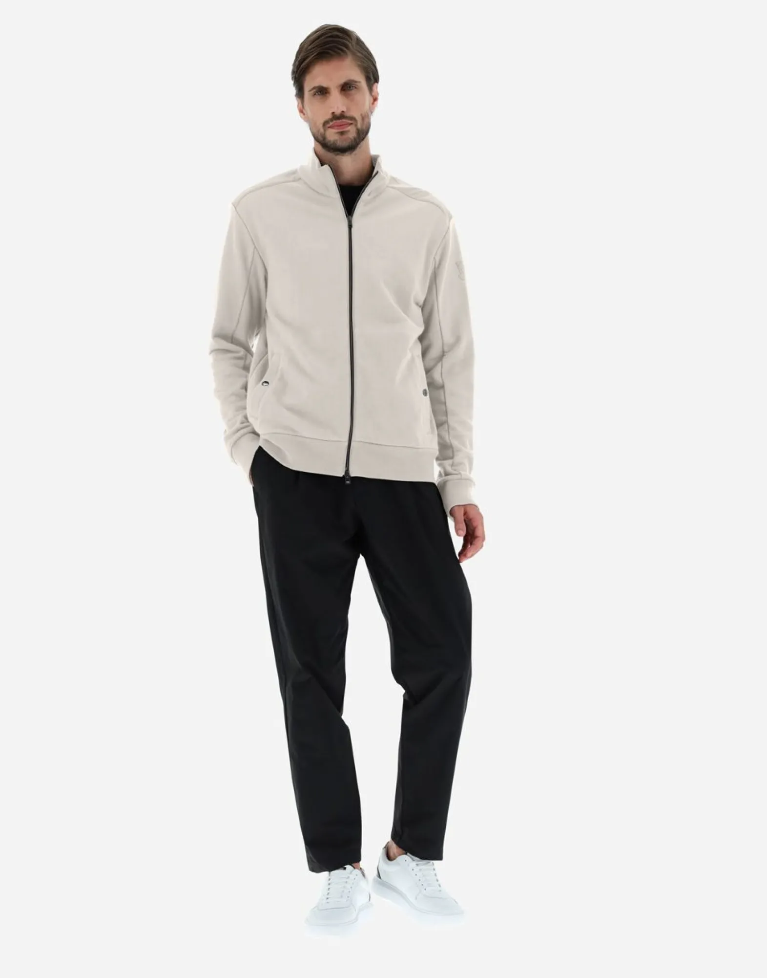Herno Cardigan In Cotton Sweater
