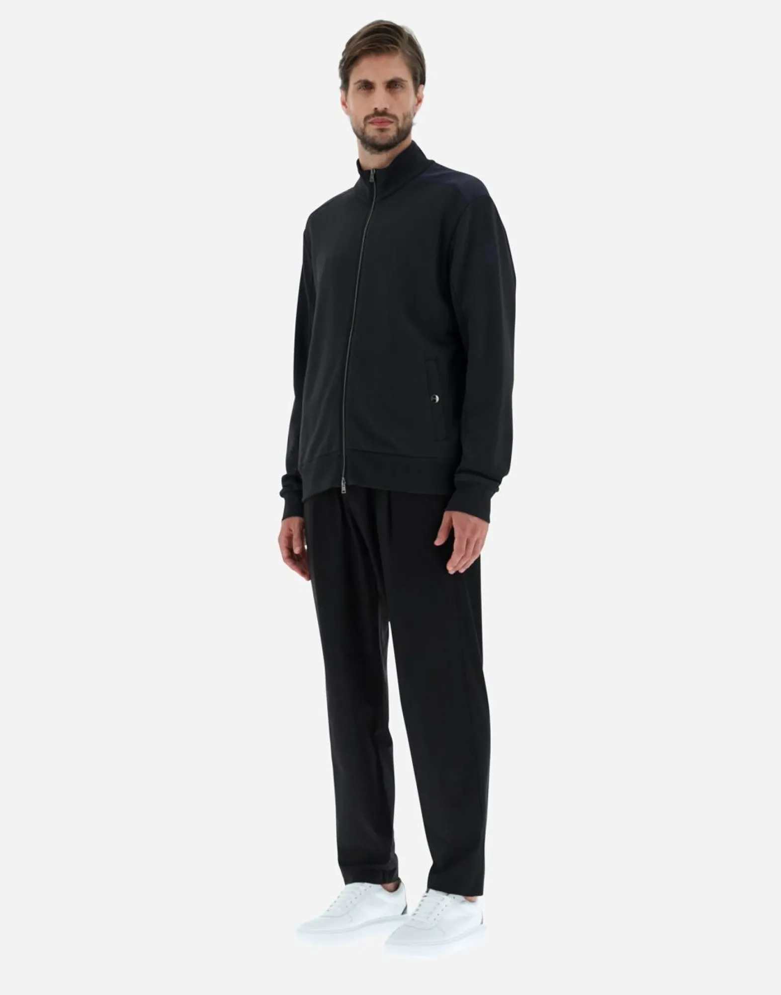 Herno Cardigan In Cotton Sweater