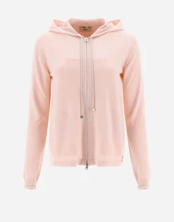 Herno Cardigan In Leisure Knit