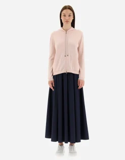 Herno Cardigan In Leisure Knit