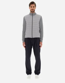 Herno Cardigan In Silk Wool & Nuage