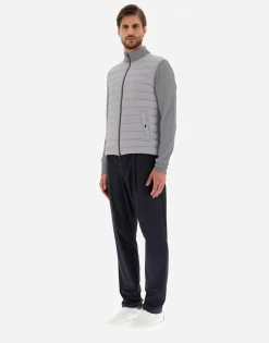 Herno Cardigan In Silk Wool & Nuage