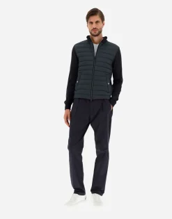 Herno Cardigan In Silk Wool & Nuage