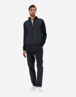 Herno Cardigan In Silk Wool & Nuage