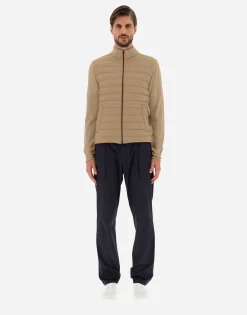 Herno Cardigan In Silk Wool & Nuage