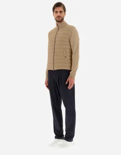Herno Cardigan In Silk Wool & Nuage
