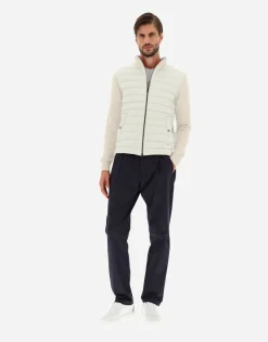 Herno Cardigan In Silk Wool & Nuage