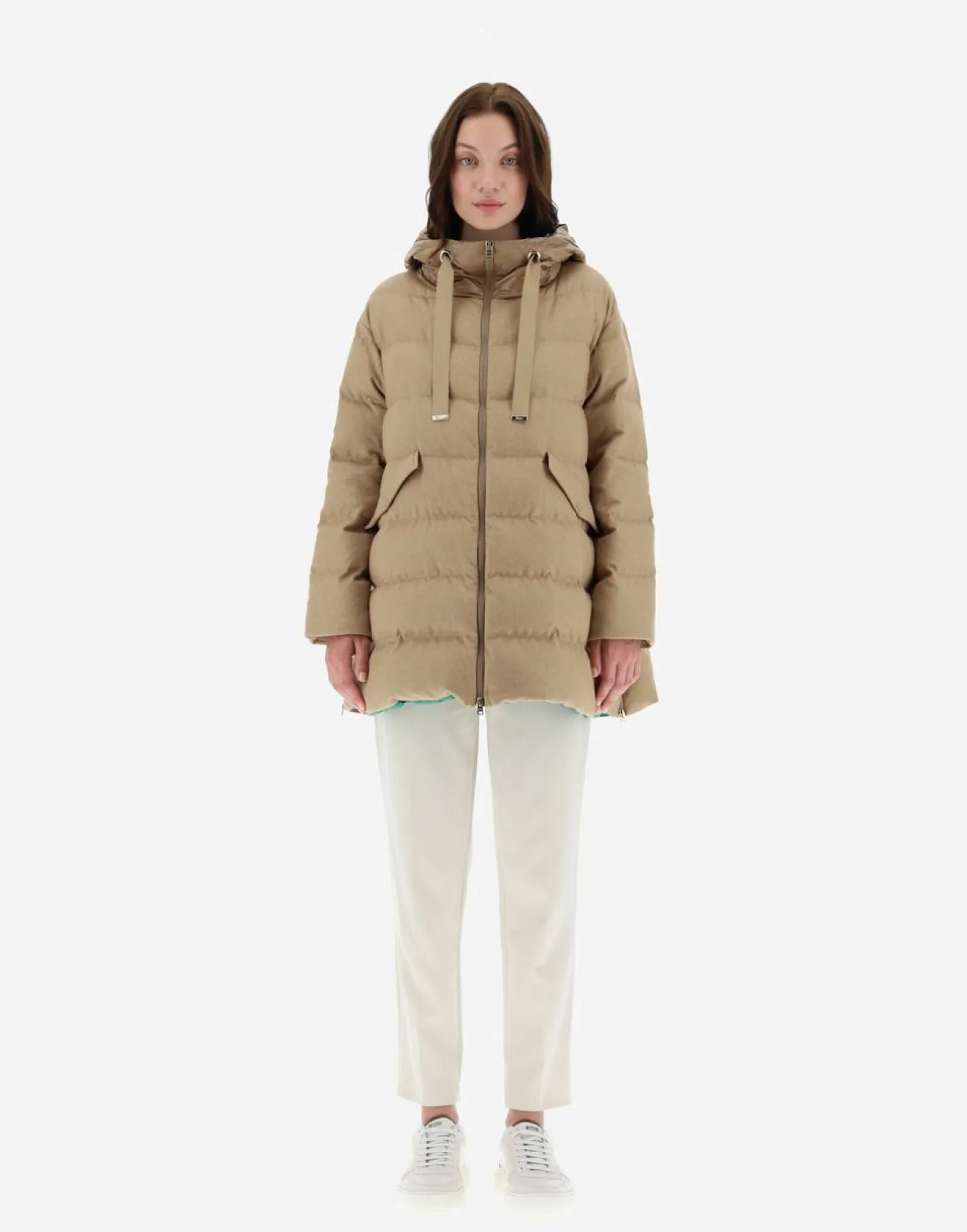 Herno Cashmere Silk A-Shape