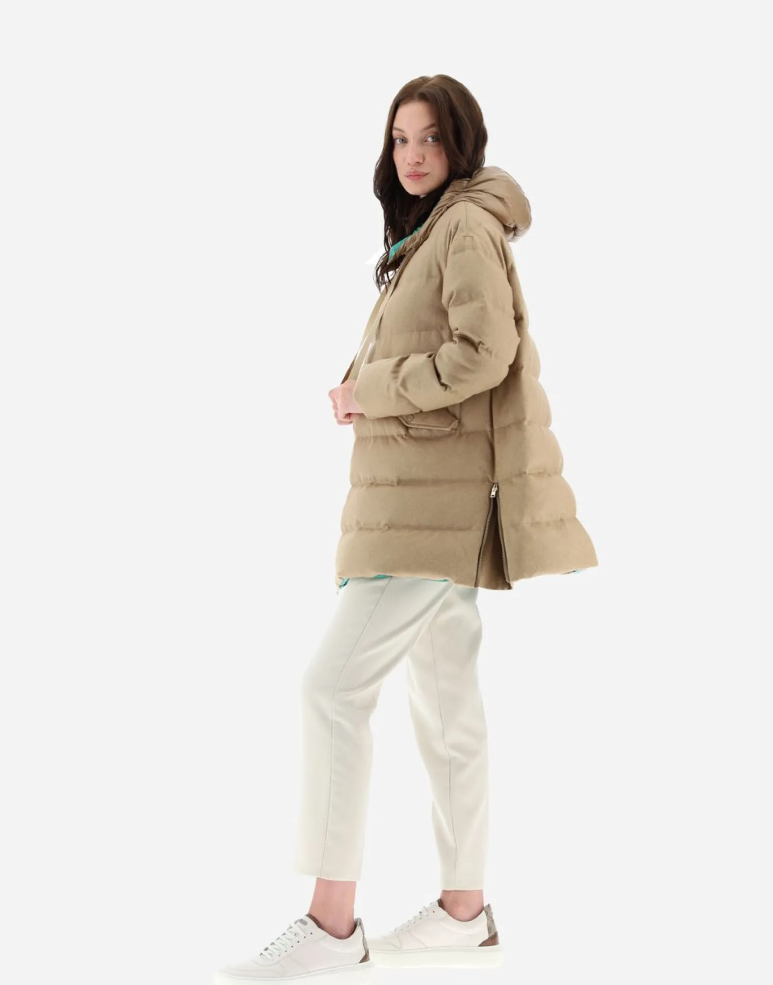 Herno Cashmere Silk A-Shape