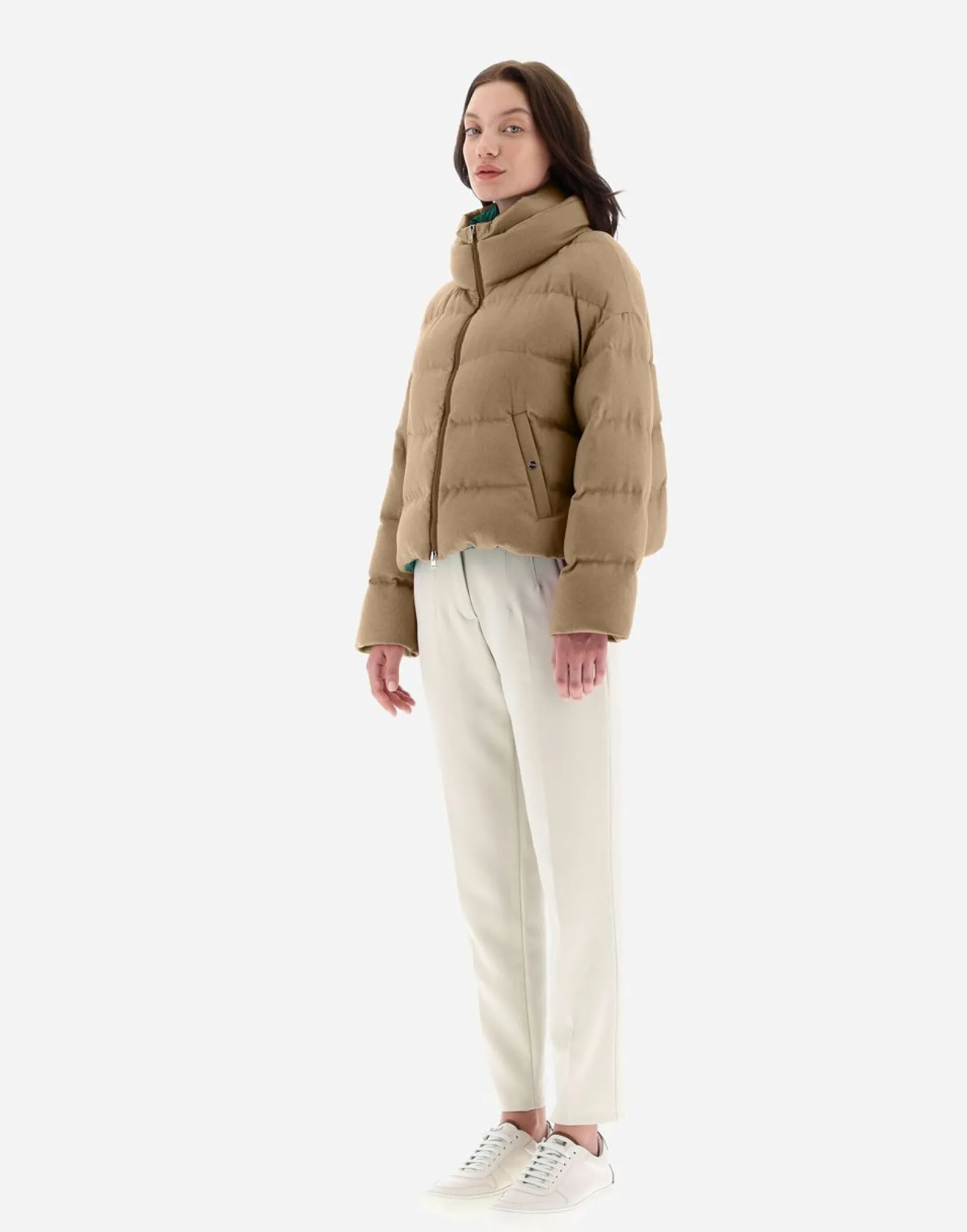 Herno Cashmere Silk Bomber
