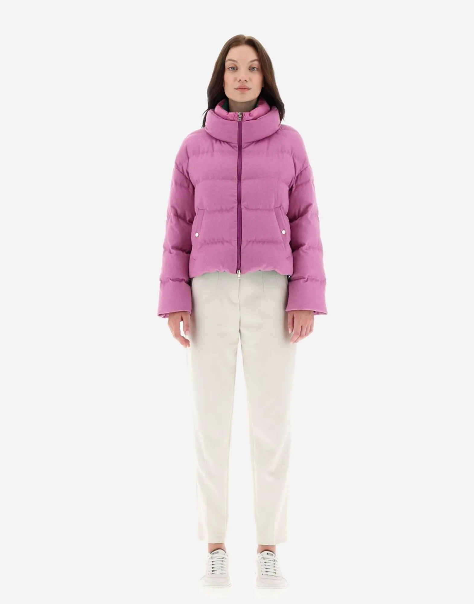 Herno Cashmere Silk Bomber
