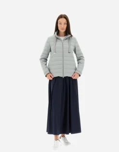 Herno Cashmere Silk & Knit Fabric Jacket