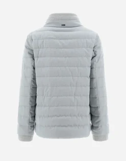 Herno Cashmere Silk & Knit Fabric Jacket