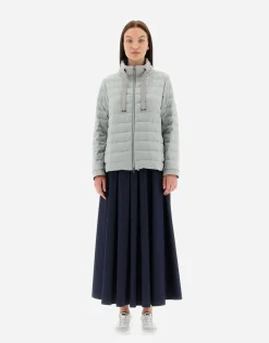Herno Cashmere Silk & Knit Fabric Jacket