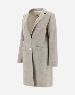 Herno Coat In Luxury Twill