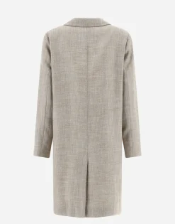 Herno Coat In Luxury Twill