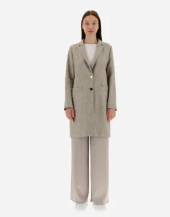 Herno Coat In Luxury Twill