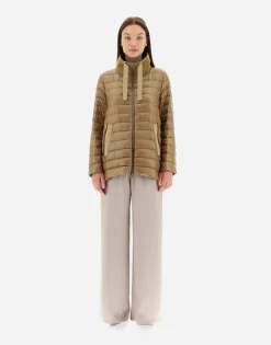 Herno Coat In Nylon Ultralight & New Techno Taffeta