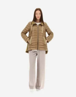 Herno Coat In Nylon Ultralight & New Techno Taffeta