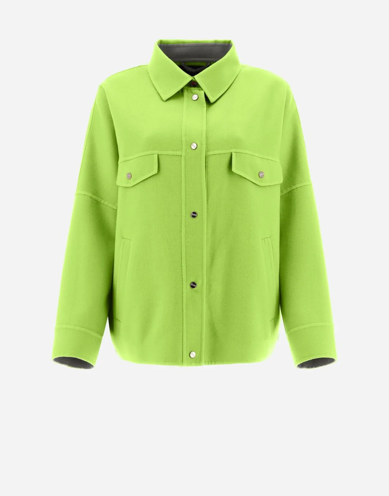 Herno Double-Layered Wool Bomber Jacket