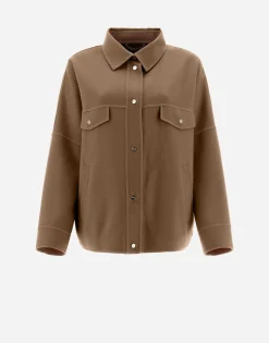 Herno Double-Layered Wool Bomber Jacket