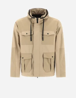 Herno Field Jacket In Delon & Ultralight Crease