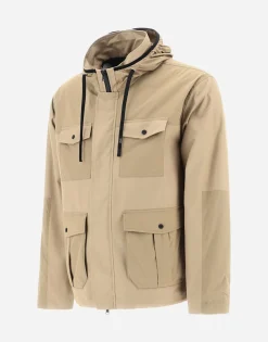 Herno Field Jacket In Delon & Ultralight Crease