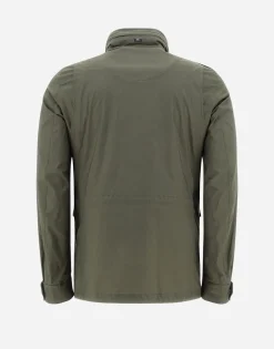 Herno Field Jacket In Light Cotton Stretch