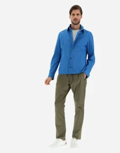Herno Field Jacket In Light Cotton Stretch