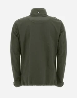 Herno Garment-Dyed Linen & Cotton Field Jacket