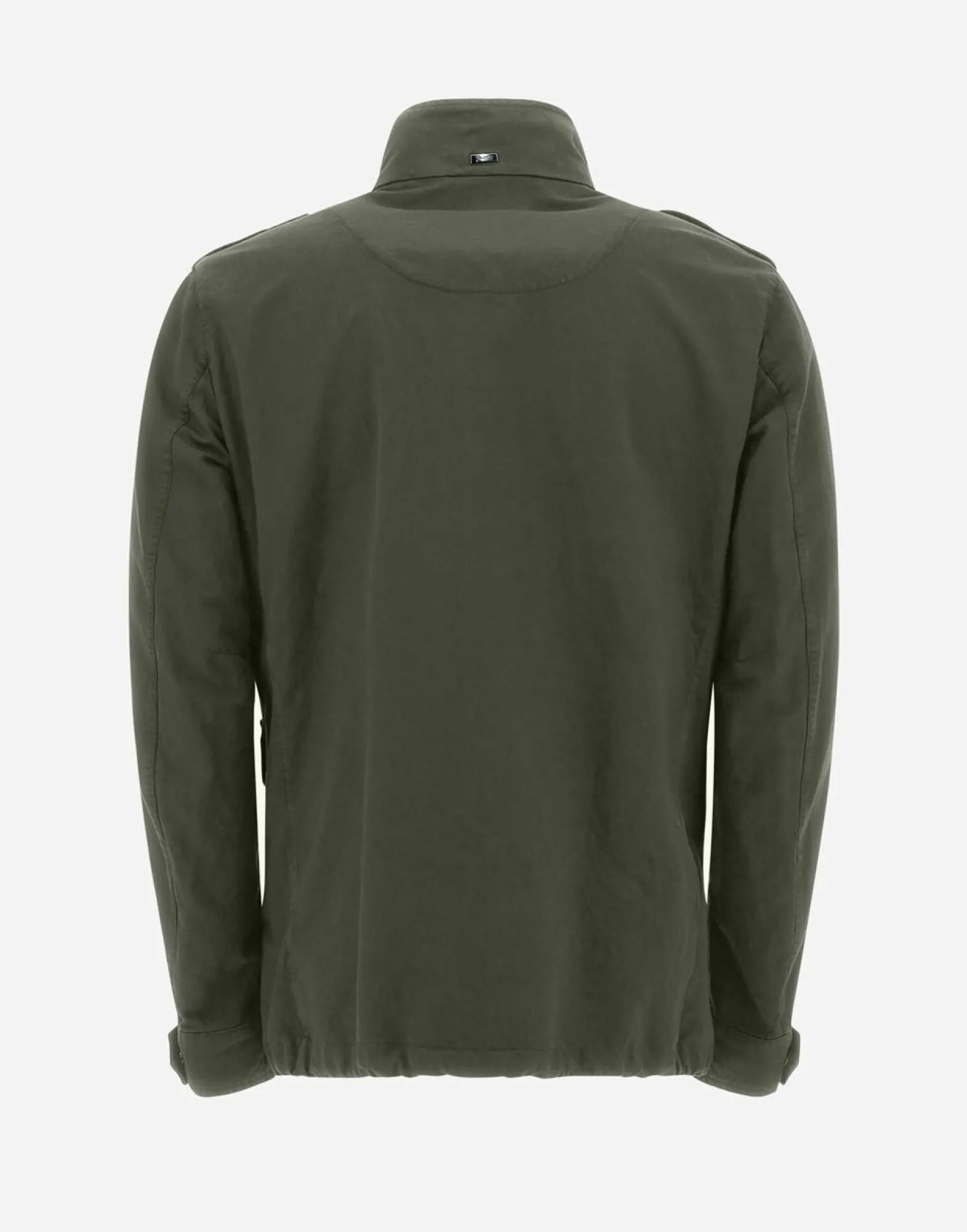 Herno Garment-Dyed Linen & Cotton Field Jacket