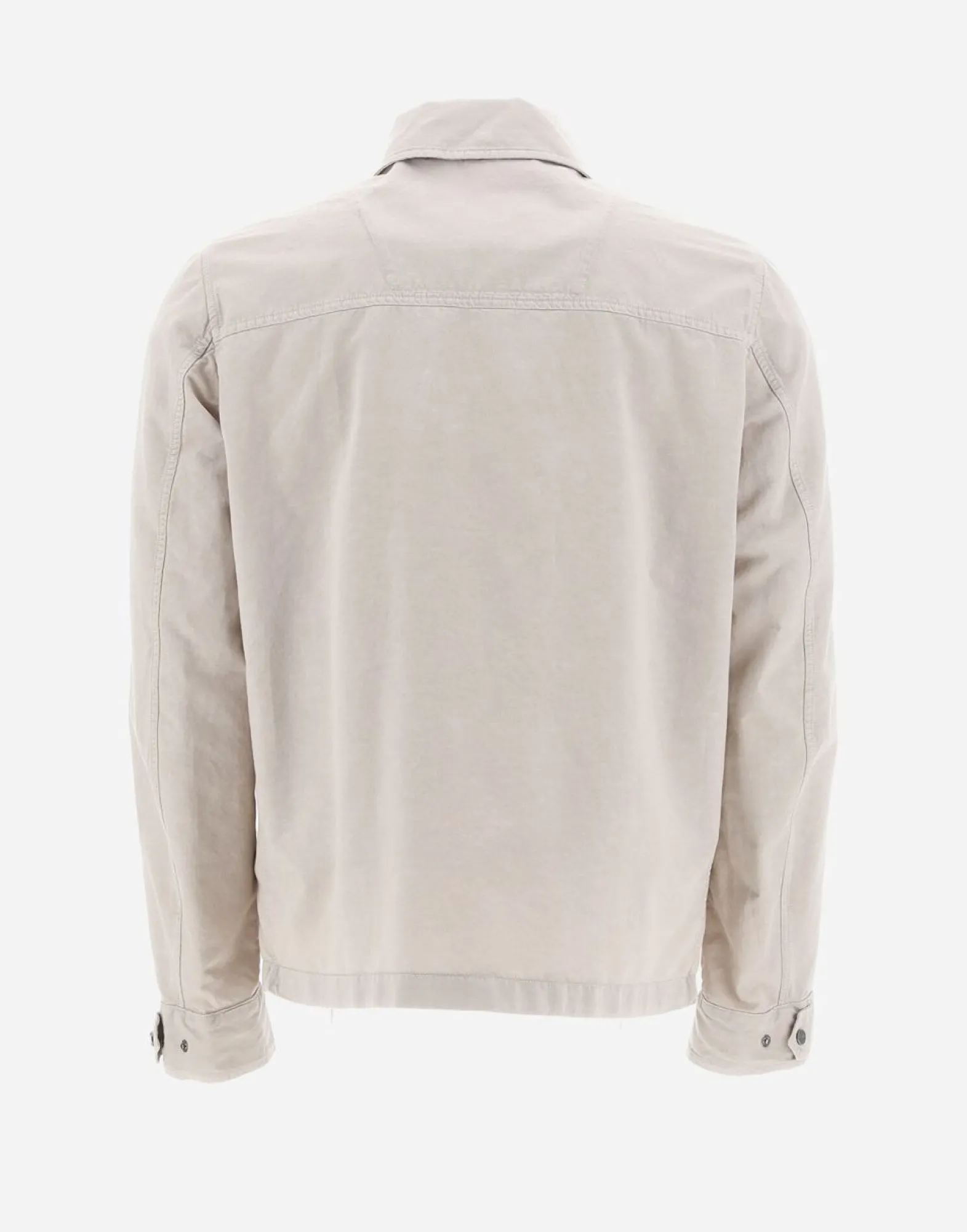 Herno Garment-Dyed Linen & Cotton Shirt