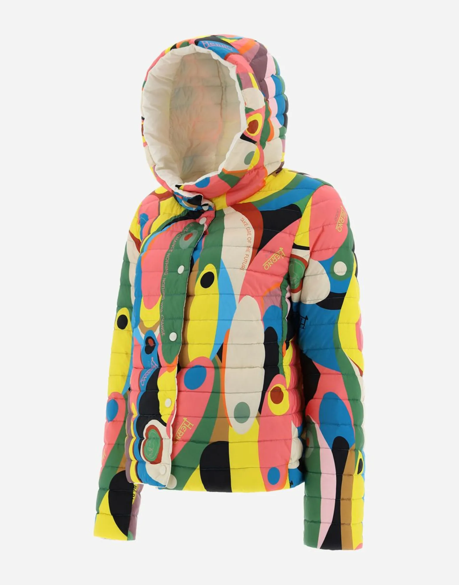 Herno Globe Bomber In ‘60 Cycle Reversible Ecoage