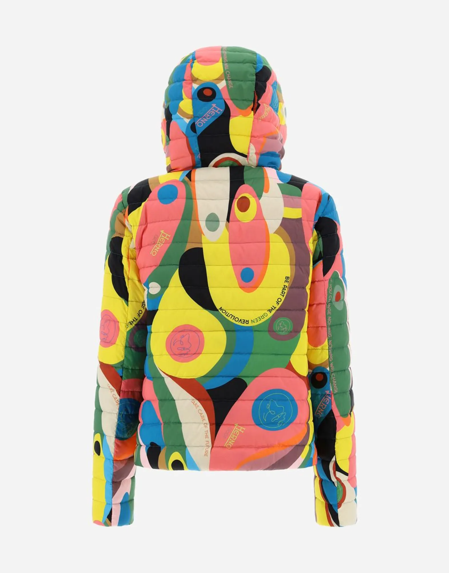 Herno Globe Bomber In ‘60 Cycle Reversible Ecoage