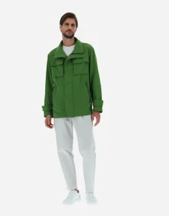 Herno Globe Jacket In Recycled Twill