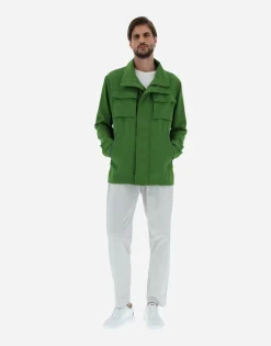 Herno Globe Jacket In Recycled Twill