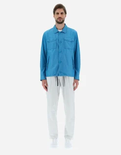 Herno Globe Shirt In Fast5Degradable Plain