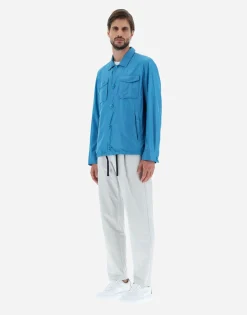 Herno Globe Shirt In Fast5Degradable Plain