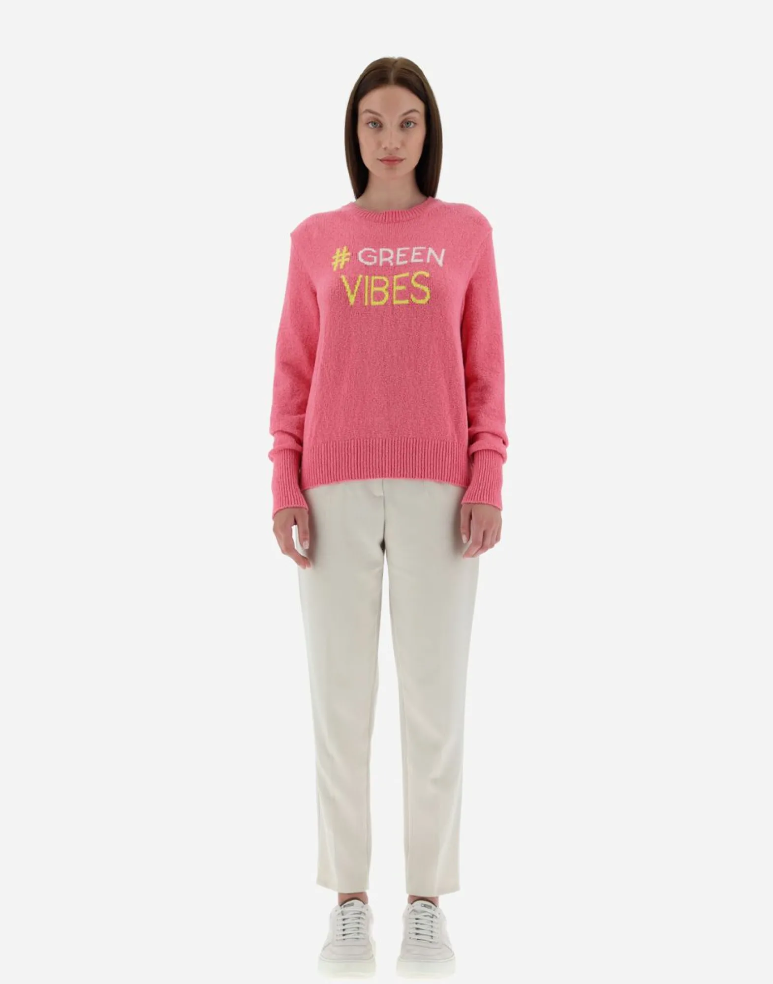 Herno Globe Sweater In Organic Cotton Boucle