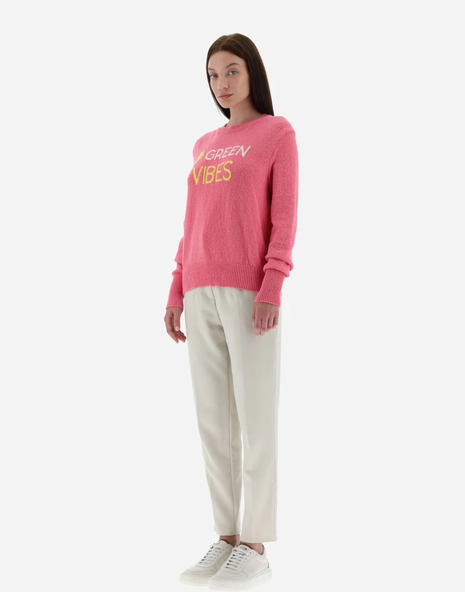 Herno Globe Sweater In Organic Cotton Boucle