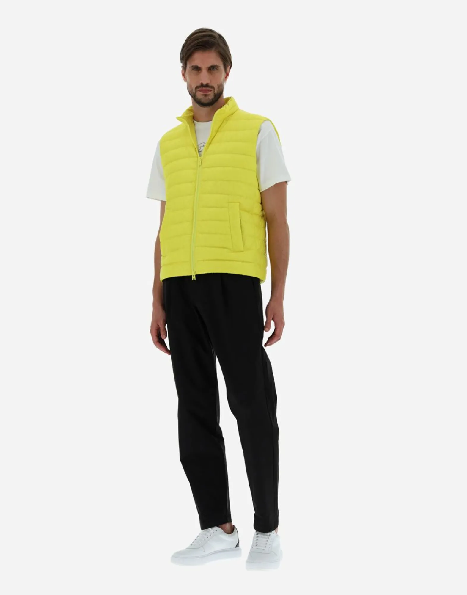 Herno Globe Waistcoat In Fast5Degradable