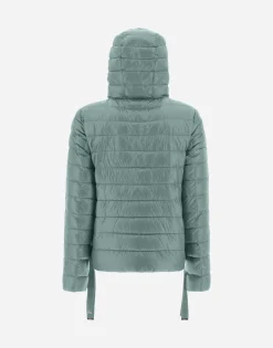 Herno Hooded Bomber Jacket In Nylon Ultralight