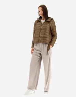 Herno Hooded Bomber Jacket In Nylon Ultralight