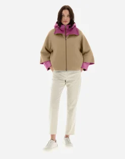 Herno 2-In-1 Double Wool And Reversible Nylon Ultralight Jacket