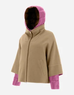 Herno 2-In-1 Double Wool And Reversible Nylon Ultralight Jacket