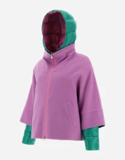 Herno 2-In-1 Double Wool And Reversible Nylon Ultralight Jacket