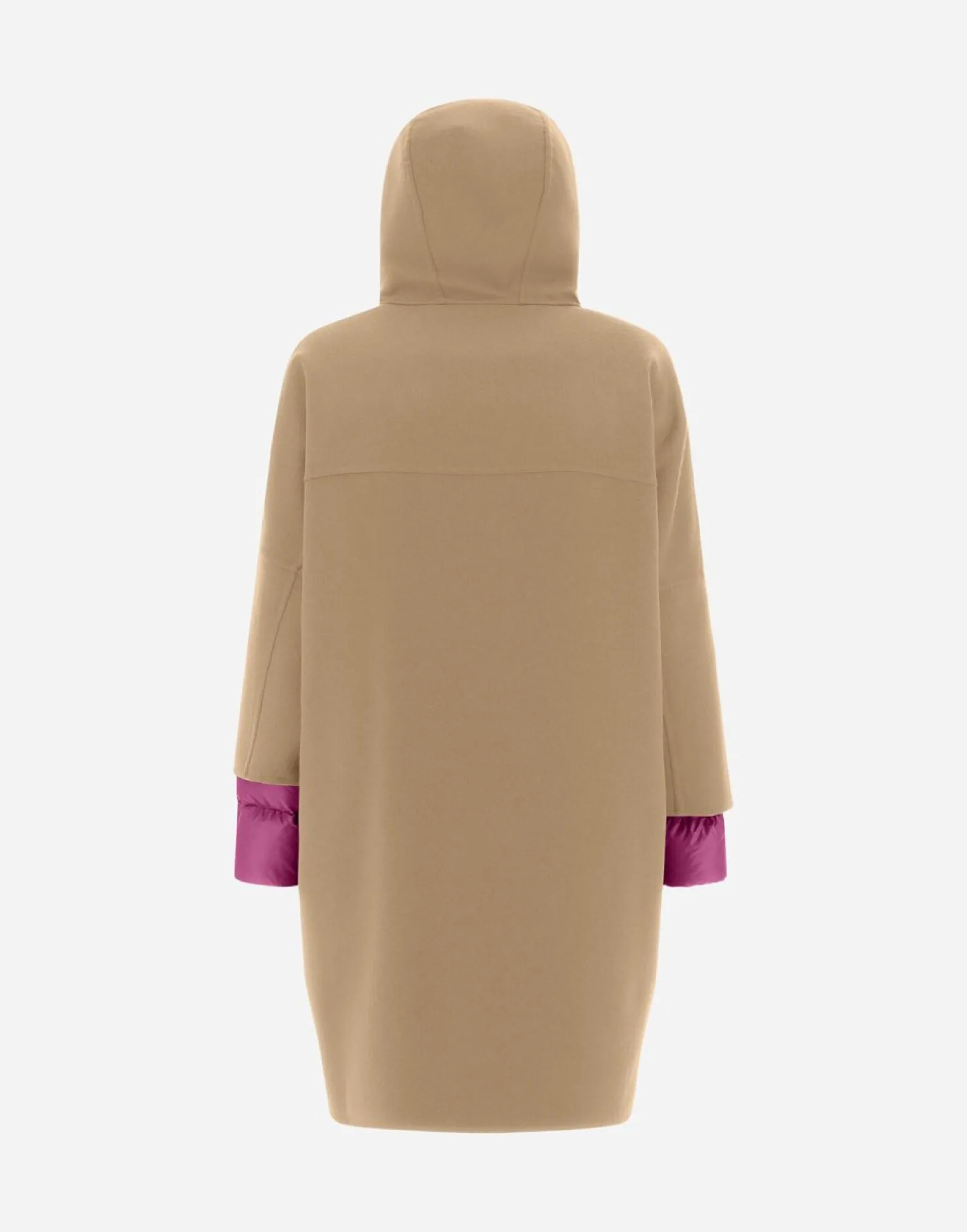Herno 2-In-1 Double Wool And Reversible Nylon Ultralight Parka